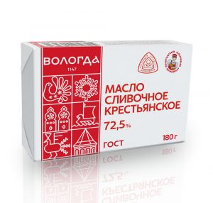 Масло сливочное Крестьянское